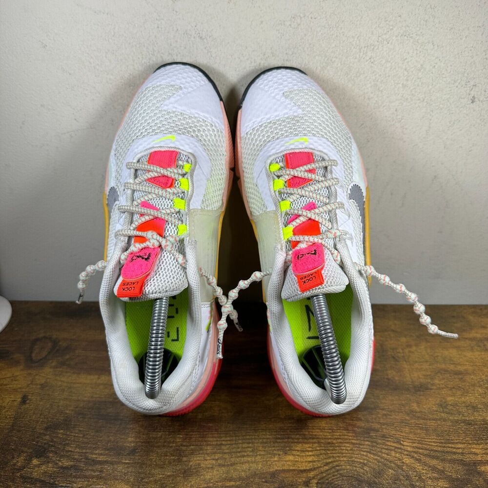 Nike Metcon 7 X Rawdacious White Brown Shoes DA9625-121 Women's Size 8 - Picture 6 of 8